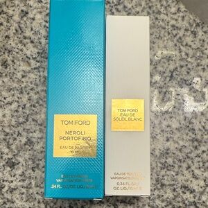 Tom Ford Neroli Portofino and Eau de Soleil Blanc - Blue and White